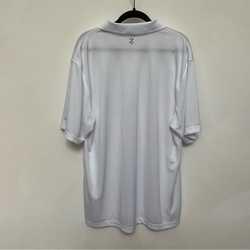 Izod Xtreme Function Golf Quick Dry White Polo Sh… - image 4
